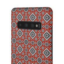 Load image into Gallery viewer, Ajrak Snap Case - Red
