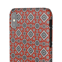 Load image into Gallery viewer, Ajrak Snap Case - Red
