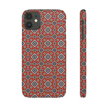 Load image into Gallery viewer, Ajrak Snap Case - Red
