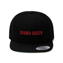 Load image into Gallery viewer, Drama Queen Unisex Flat Bill Hat
