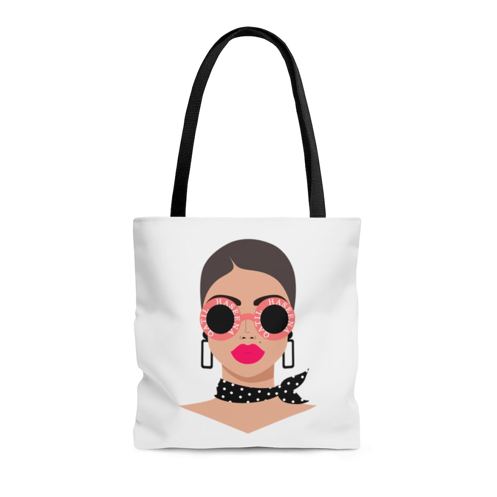 QATIL HASEENA Tote Bag