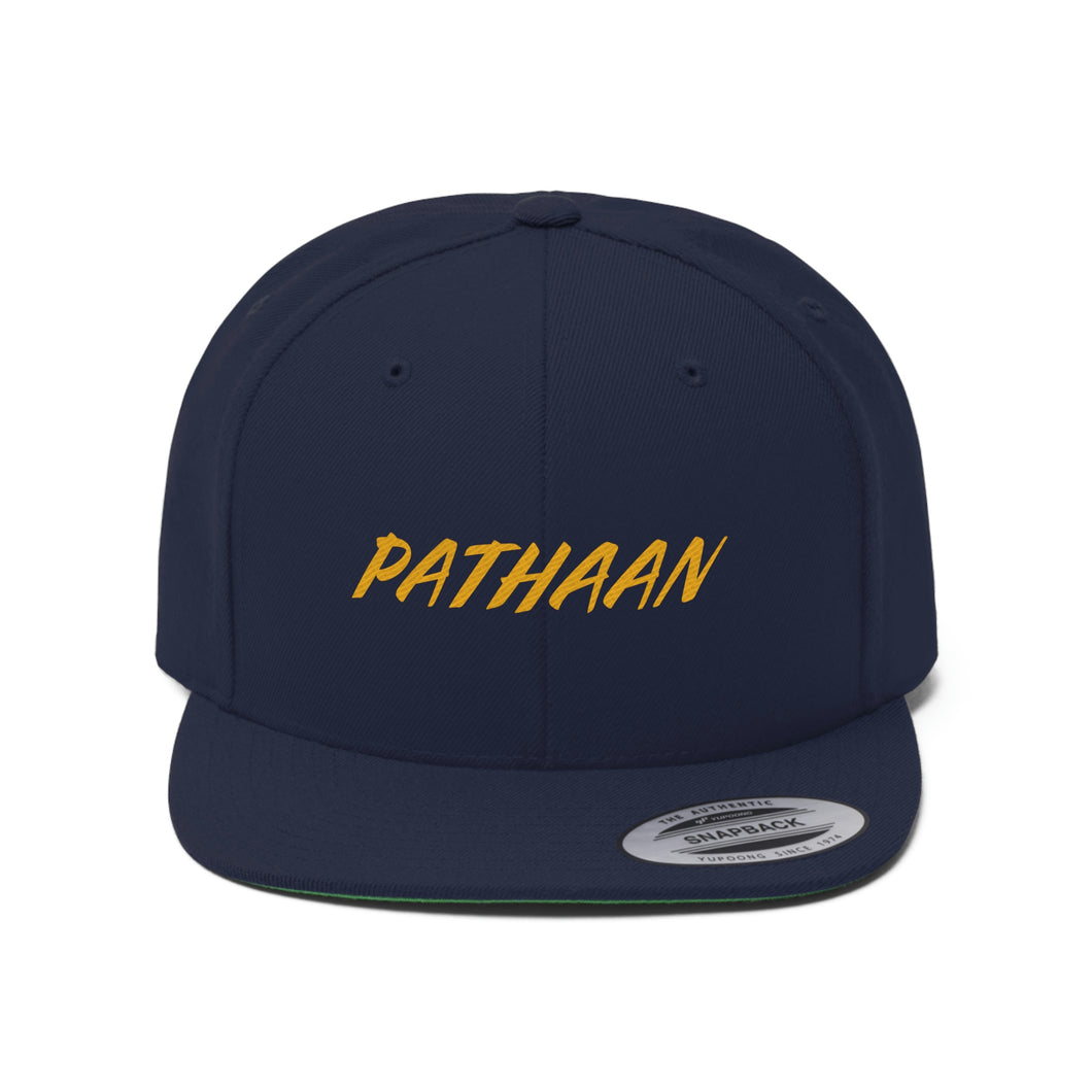 Pathaan Unisex Flat Bill Hat