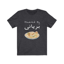 Load image into Gallery viewer, Powered by Biryani Tee
