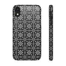 Load image into Gallery viewer, Ajrak Snap Case - Black
