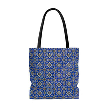 Load image into Gallery viewer, Ajrak Tote Bag - Blue
