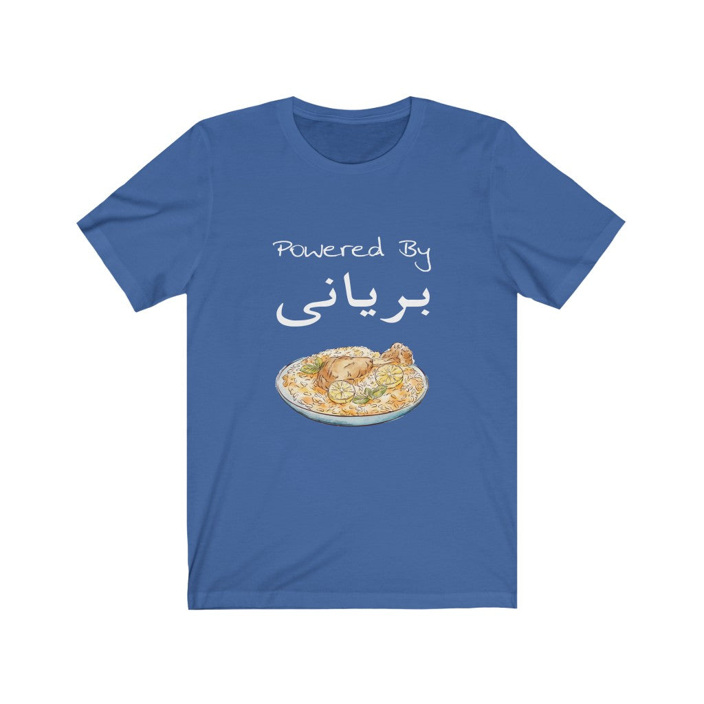 Powered by Biryani Tee