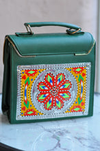 Load image into Gallery viewer, Ethnic Chamakpatti Truck Art Themed Cross Body Bag
