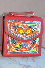 Load image into Gallery viewer, Ethnic Chamakpatti Truck Art Themed Cross Body Bag
