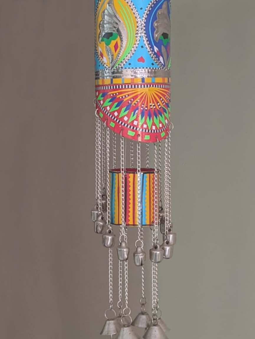 Handmade Truck Art Inspired Wind chimes