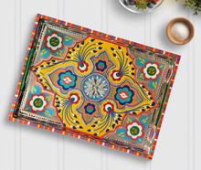 Load image into Gallery viewer, Handmade Decorative Wooden Serving Tray for Parties and Mehndi
