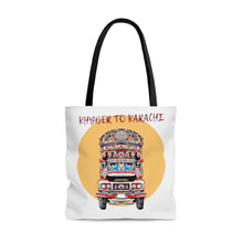 Load image into Gallery viewer, Khyber to Karachi Tote Bag
