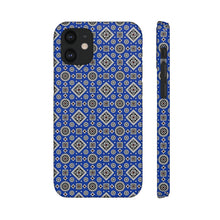 Load image into Gallery viewer, Ajrak Snap Case - Blue
