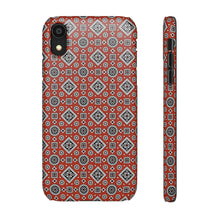 Load image into Gallery viewer, Ajrak Snap Case - Red
