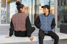 Load image into Gallery viewer, Ajrak Bomber Jacket - Red
